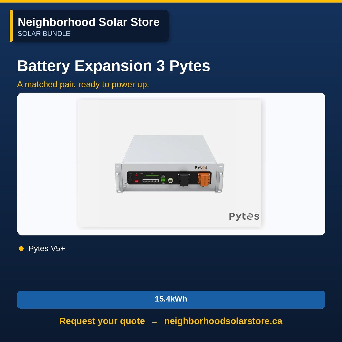 Pytes Battery Expansion (3 Modules)